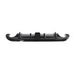 Infiniti Q50 2014-2017 Rear Bumper Diffuser With LED Brake Light Glossy Black ABS