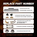 Timing Chain Kit with VVT Gears Fit for Hyundai Azera Santa Fe Palisade Genesis G70/G80/G90 for Kia Cadenza K900 Sedona Sorento 2012-2022 3.3L 3.8L