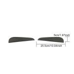 Mercedes Benz V Class W447 Vito 2015-2019 Rear Bumper Vents Carbon Fiber