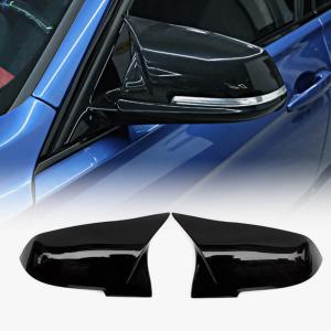 For BMW F20 F21 F22 F30 F31 F34 F32 F33 X1 E84 Mirror Covers Replacement Glossy Black ABS