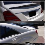 Mercedes Benz S Class W221 2008-2013 Rear Trunk Spoiler Carbon Fiber