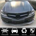 Mercedes Benz W204 C204 C63 AMG Facelift 2012-2014 Front Bumper Lip Carbon Fiber