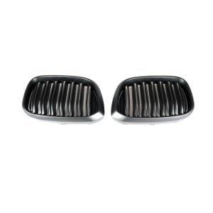 BMW X3 G01 X4 G02 Sport Utility 2018-2021 Front Grille Matte Black ABS