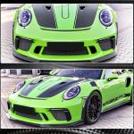 Porsche 911 991 991.2 GT3 RS Coupe 2017-2019 Fog Light Covers Dry Carbon Fiber