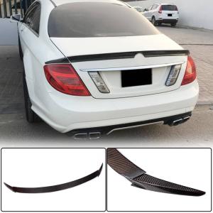 Mercedes Benz CL Class W216 2007-2014 Rear Trunk Spoiler Carbon Fiber
