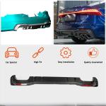 Audi S7 A7 Sline C8 Sportback 2019-2021 Carbon Fiber Rear Bumper Diffuser