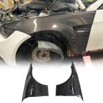 Carbon Fiber Side Fender Vent for BMW E90 325i 328i 330i Base Sedan 4-Door 2005-2013 Front Air Intake Scoop Cover Trim Factory Outlet 1Pair