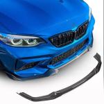BMW 2 Series F87 M2 Competition M2C 2018-2020 Front Bumper Lip Carbon Fiber