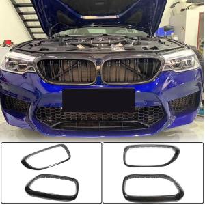 BMW 5 Series G30 520i 530i 540i M550i F90 M5 Pre-LCI 2017-2020 Front Grille Carbon Fiber