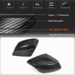 Chevrolet Corvette C8 2-Door 2020-2022 Mirror Covers Add-on Dry Carbon Fiber