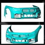 BMW G87 M2 Coupe 2-Door 2022-2023 Front Bumper Splitters Carbon Fiber