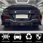 2020–2021 BMW 840i G16 Gran Coupe Dry Carbon Fiber Trunk Spoiler