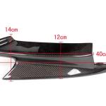 BMW 3 Series E90 E92 E93 M3 2008-2014 Front Bumper Splitters Carbon Fiber