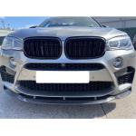BMW X5M F85 X6M F86 2015-2019 Front Bumper Lip Carbon Fiber