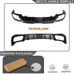 X5 Carbon Fiber Rear Bumper Diffuser Fits for BMW X5 G05 Base Model 2023-2026 Lower Bumper Lip Spoiler Body Kit Factory Outlet