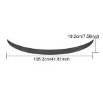 Mercedes Benz H247 GLA200 GLA250 GLA35 AMG 2020UP Rear Roof Spoiler Carbon Fiber