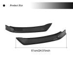 Levante CF Front Splitters, for Maserati Levante Base S 2016-2018