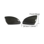 Audi A6 A7 A8 Quattro C8 2019-2022 Mirror Covers Replacement Style Carbon Fiber