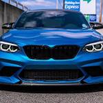 BMW 2 Series F87 M2 Competition M2C 2018-2022 Front Bumper Lip Carbon Fiber