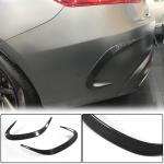 Mercedes Benz C217 S550 Sport S63 S65 AMG Coupe 2015-2019 Rear Bumper Vents Carbon Fiber