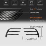 Mercedes Benz E Class W213 Sport Facelift 2020-2021 Front Bumper Vents Dry Carbon Fiber