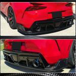 Toyota GR Supra A90 MZ Speed Style Carbon Fiber Rear Lip 2019–2020