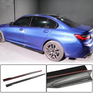 BMW 3 Series G20 M Sport 2019-2023 Side Skirts Carbon Fiber
