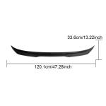 BMW 5 Series G30 G38 2017-2023 Rear Trunk Spoiler Dry Carbon Fiber