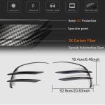Mercedes Benz W205 C205 A205 Sport C43 AMG Facelift 2019-2021 Front Bumper Fins Full Carbon Fiber/FRP