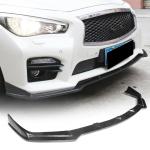 Infiniti Q50 Sport 2014-2017 Front Bumper Lip Carbon Fiber/FRP