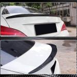 Mercedes Benz (W117) C117 AMG Sedan 2013-2019 Rear Trunk Spoiler Carbon Fiber