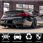 BMW 6 Series F06 F13 640i 650i M6 2012-2019 Rear Trunk Spoiler Carbon Fiber