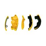 Timing Chain Kit with VVT Camshaft Sprockets Compatible with Jaguar XE XF 2018-2023 for Land Rover Range Rover 2.0L Replaces# LR123811, LR142279 12PCS