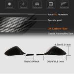 Ferrari 458 Italia Spider 2011-2016 Mirror Covers Dry Carbon Fiber