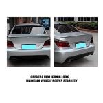 Unpainted Gray Primer Rear Trunk Spoiler Wing for BMW 5 2005-2008