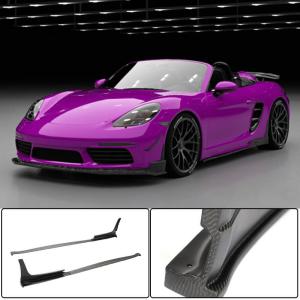 Porsche 718 (982) Boxster Cayman 2016-2019 Side Skirts Carbon Fiber