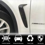 For BMW X6 F16 Carbon Fiber Side Air Duct Intake Vent Fender Trims
