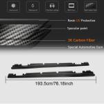 Mercedes Benz W176 (W117) C117 AMG Hatchback 2013-2018 Side Skirts Carbon Fiber