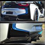 BMW I8 Coupe 2014-2018 Rear Bumper Diffuser Dry Carbon Fiber