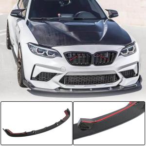 BMW 2 Series F87 M2 Competition M2C 2018-2020 Front Bumper Lip Carbon Fiber/FRP