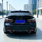BMW 3 Series F30 F35 318i 320i 325i 328i 330i Sedan 4-Door 2012-2019 Rear Bumper Splitters Carbon Fiber