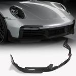 Porsche 911 992 Turbo S 2019-2023 Front Bumper Lip Dry Carbon Fiber