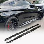 Mercedes Benz W205 C205 C43 C63 2015UP Carbon Fiber Side Skirts
