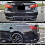 Lexus GS350 F Sport 2012-2015 Rear Bumper Diffuser Carbon Fiber