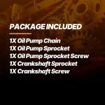 Timing Chain Kit Sprockets Compatible with Mini John Cooper S Coupe Works S One R58 R56 R55 2007-2015 1.6L 1.5L
