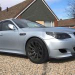 BMW 6 Series E60 M5 2005-2010 Front Bumper Lip Carbon Fiber