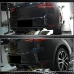 Volkswagen VW Golf 7 MK7 R R-Line 2014-2016 Rear Bumper Diffuser Carbon Fiber