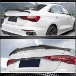 Audi A3 Sline S3 RS3 8Y Sedan 2021UP Rear Trunk Spoiler Carbon Fiber