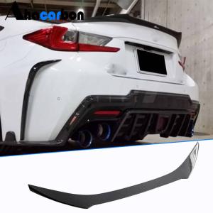 Lexus RCF Base Coupe 2-Door 2015-2018 Rear Trunk Spoiler Carbon Fiber