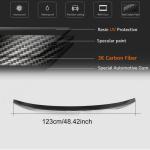 Infiniti Q50 Q50S 2014-2022 Rear Trunk Spoiler Carbon Fiber